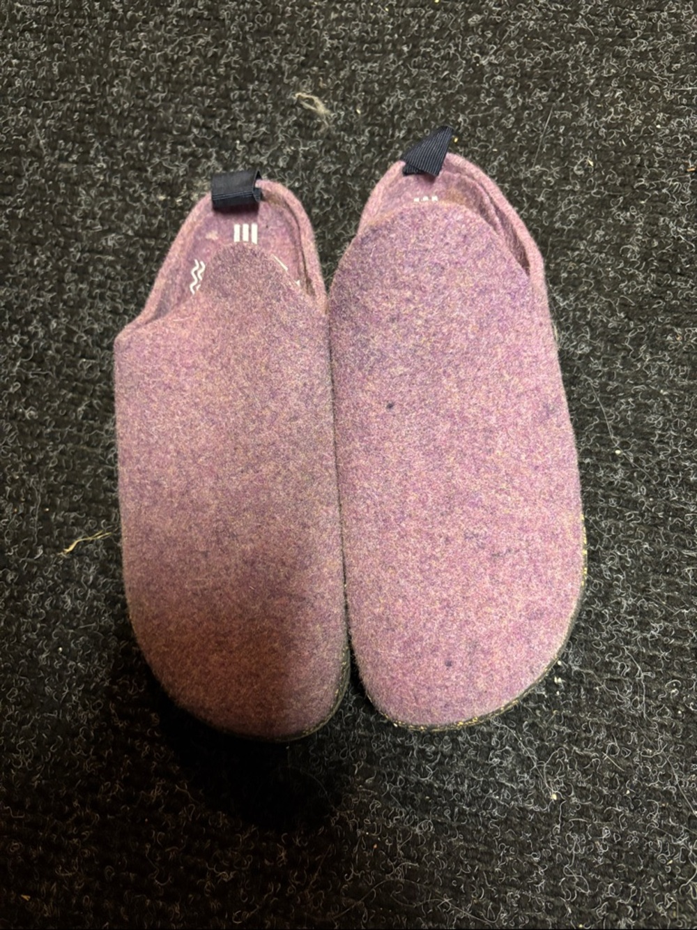 Women's Purple Slip-On Clog Mules